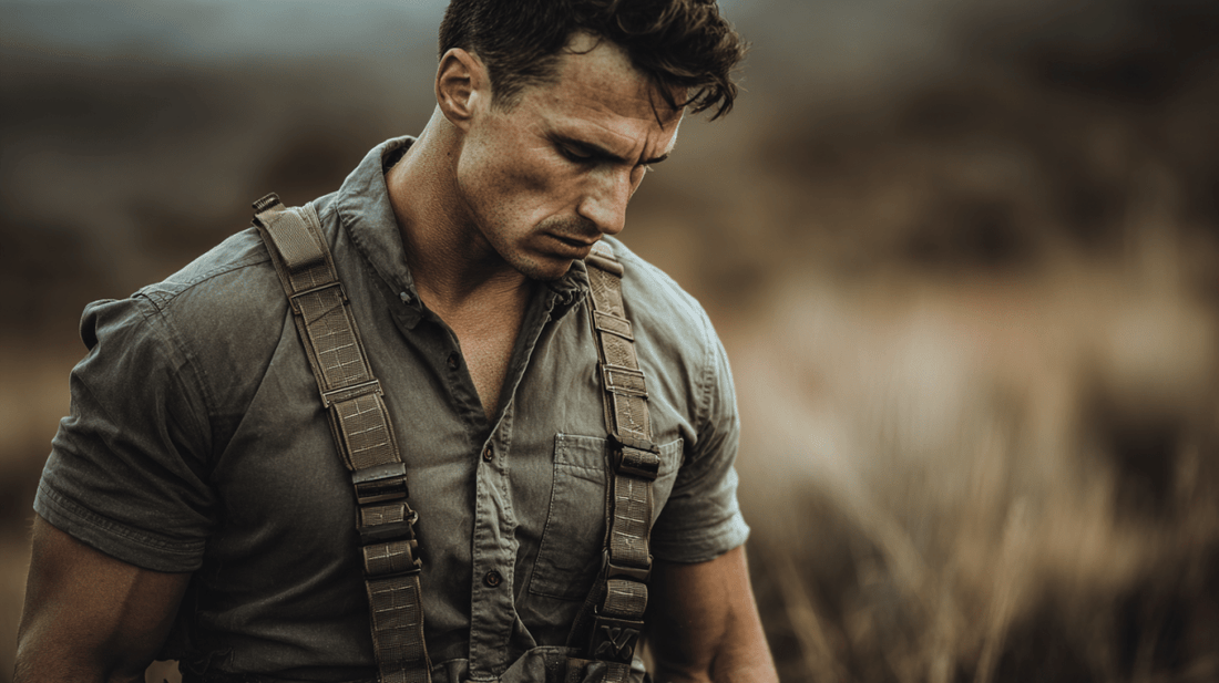 Surplus H-Type Nylon Suspenders - GoMilitar
