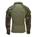 Oryginalna holenderska koszula wojskowa bojowa Field Top Quarter Zip w kamuflażu DPM