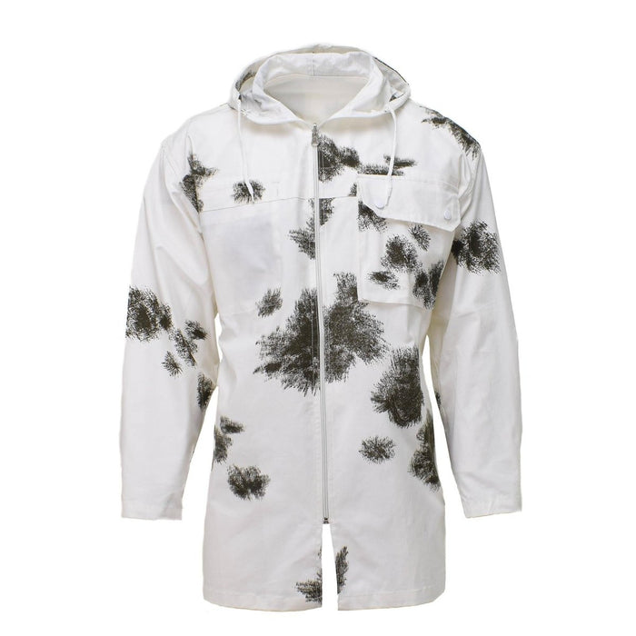 A.Blochl Kurtka w stylu armii niemieckiej Snow Camo Dwustronna zewnętrzna warstwa mundurowa NOWOŚĆ - GoMilitar