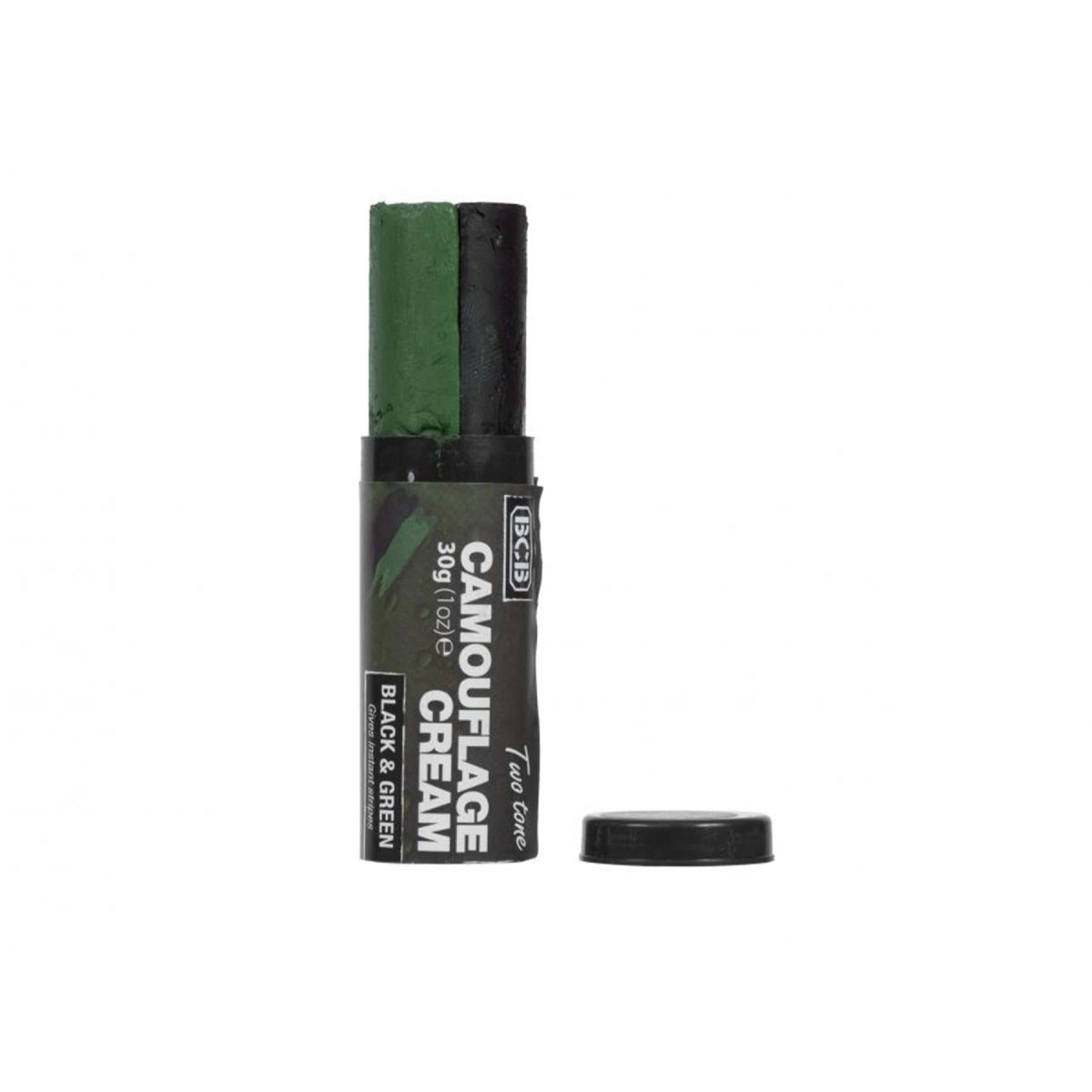 BCB Army Camo Cream Stick Make Up Mask Farbe NATO Camuflage Black/Green