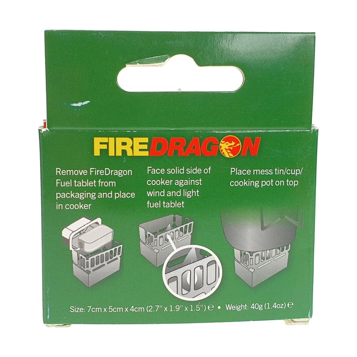 BCB FireDragon Mini Cooker MK2, solidna, aluminiowa kuchenka kempingowa do użytku zewnętrznego