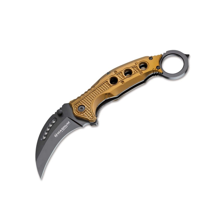 BOKER Black Scorpion składany scyzoryk karambit hawkbill 440A stal nierdzewna - GoMilitar
