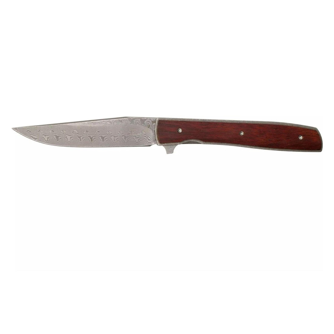 Nóż kieszonkowy Boker Plus Urban Trapper z ostrzem damasceńskim i rękojeścią z drewna Cocobolo