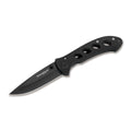 BOKER Shadow Składany scyzoryk typu drop point ze stali nierdzewnej 440A w kolorze czarnym