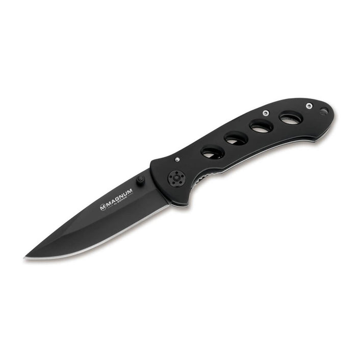 BOKER Shadow Składany scyzoryk typu drop point, stal nierdzewna 440A w kolorze czarnym - GoMilitar
