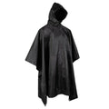 Wodoodporny deszcz w stylu armii marki Ripstop Poncho Cape Military Black