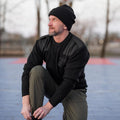 Marka czapka czapki czapki z czapką Mil-Tec czapkę Thinsulate ™ Black Winter Hat One rozmiar