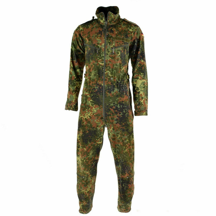 Oryginalny kombinezon armii niemieckiej w kamuflażu typu flecktarn, kombinezon dla czołgisty bojowego - GoMilitar