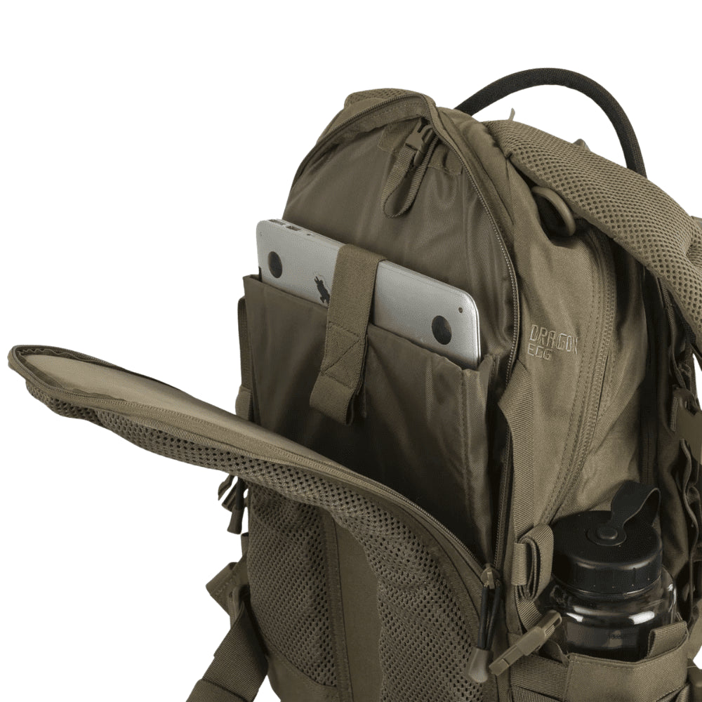 Powiększony plecak taktyczny Direct Action Dragon Egg 25L zgodny z systemem MOLLE