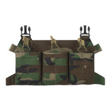 Pokrowiec szkieletowy Direct Action z potrójną klapą na magazynki 308 w kolorze Woodland Camo
