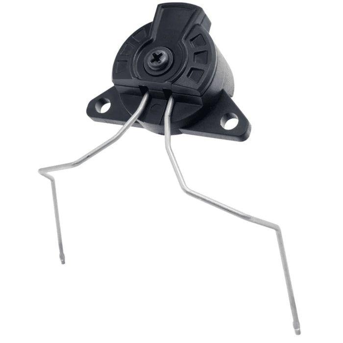 EARMOR M12 EXFIL Helmet Rail Adapter Hearing Protector Mount Black - GoMilitar