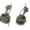Adapter szynowy do hełmu EARMOR M16A ARC Ochronniki słuchu serii PLUS Coyote Brown