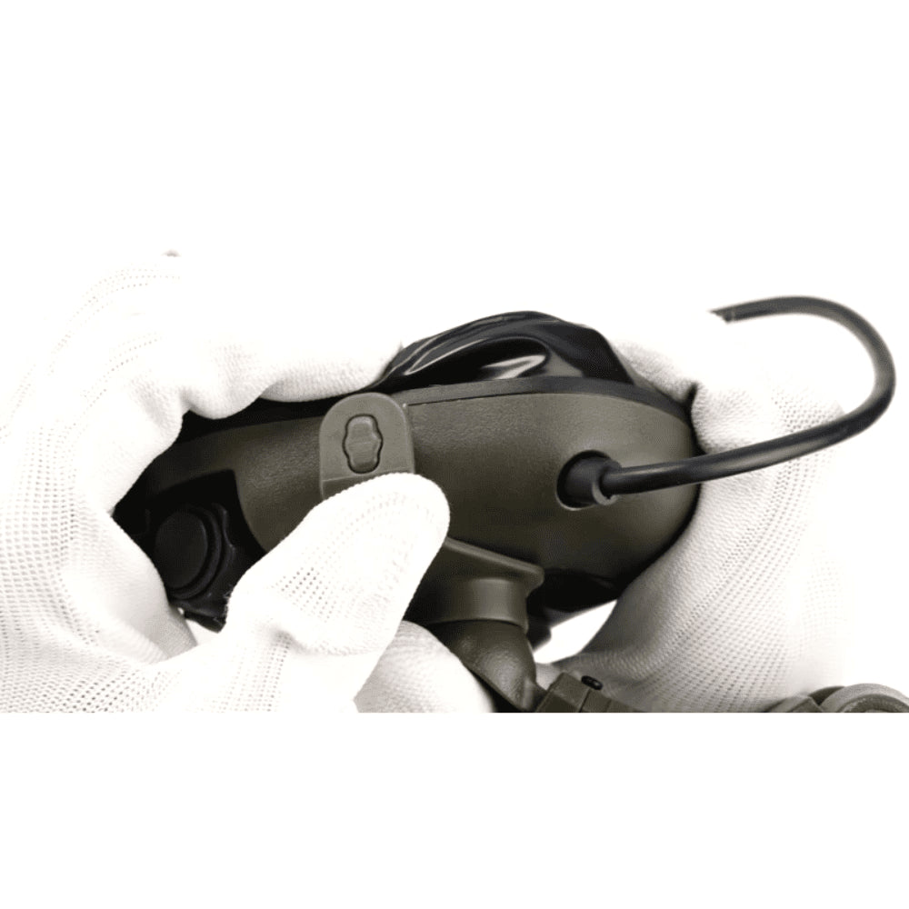 Adapter szynowy do hełmu EARMOR M16A ARC Ochronniki słuchu serii PLUS Coyote Brown