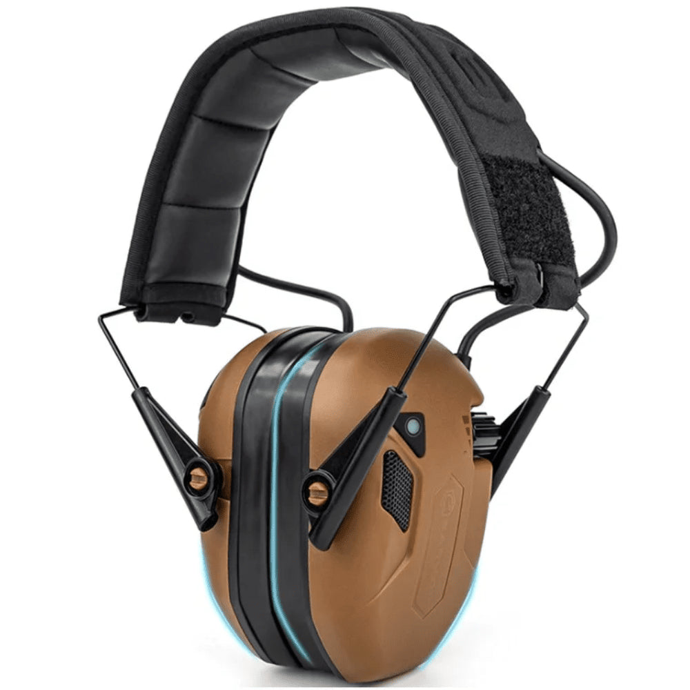 Elektroniczne ochronniki słuchu EARMOR M300T Bluetooth 22dB NRR Coyote Brown