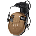 Elektroniczne ochronniki słuchu EARMOR M300T Bluetooth 22dB NRR Coyote Brown