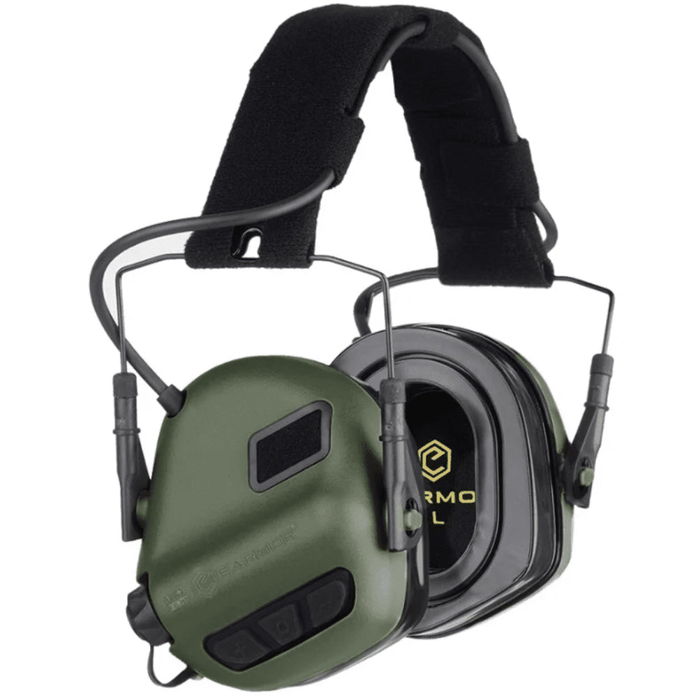 Elektroniczne nauszniki EARMOR M31 Plus Foliage Green