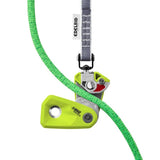 Edelrid Ohm wspomagane urządzenie do hamowania pomaga lżejsze asegederów zielone