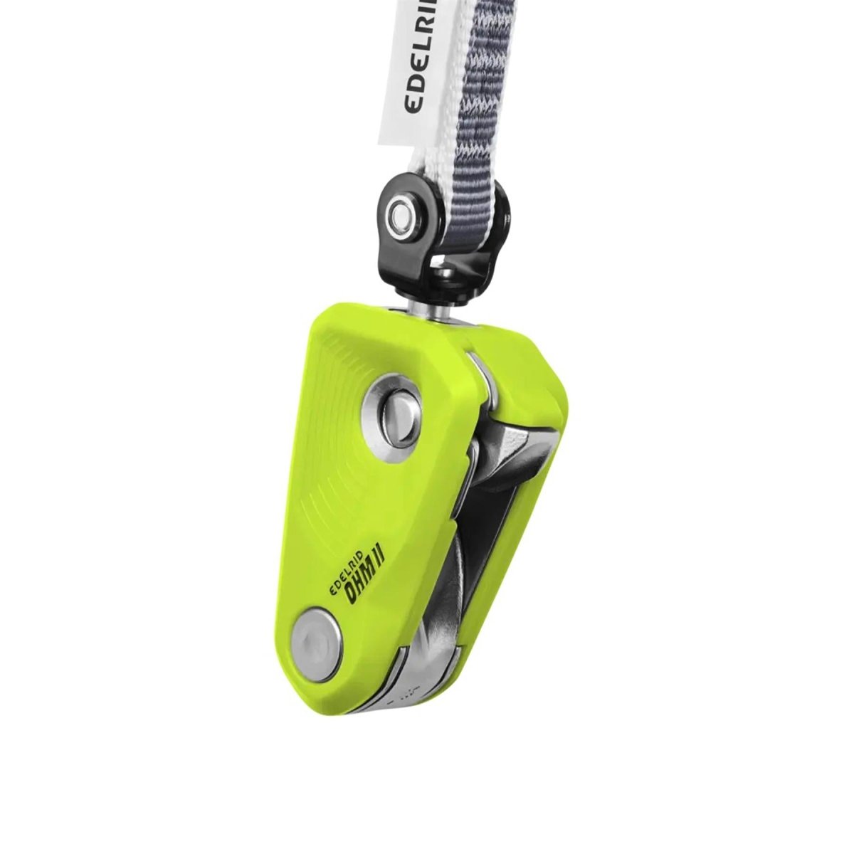 Edelrid Ohm wspomagane urządzenie do hamowania pomaga lżejsze asegederów zielone