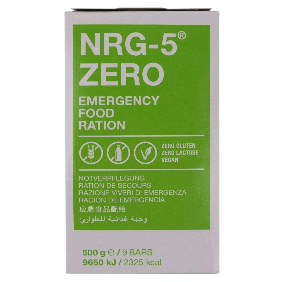 Pakiet żywnościowy armii awaryjnej armii mre prepper wojskowy NRG-5 zero 500 g