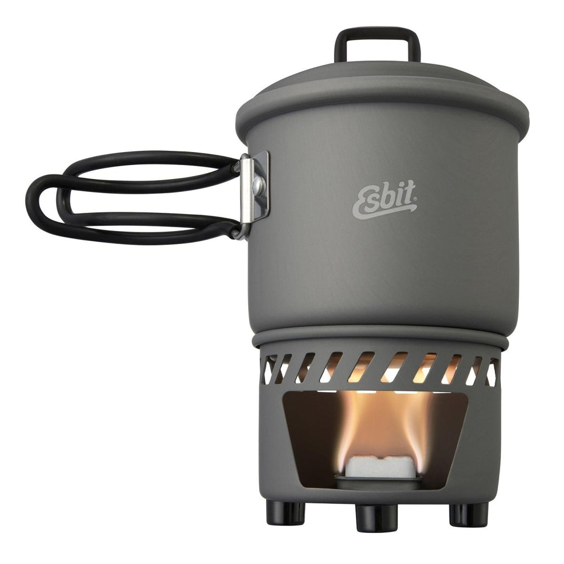 Zestaw do gotowania marki ESBIT STILE PALE CAMPING Survival Water Food Ogrzewanie