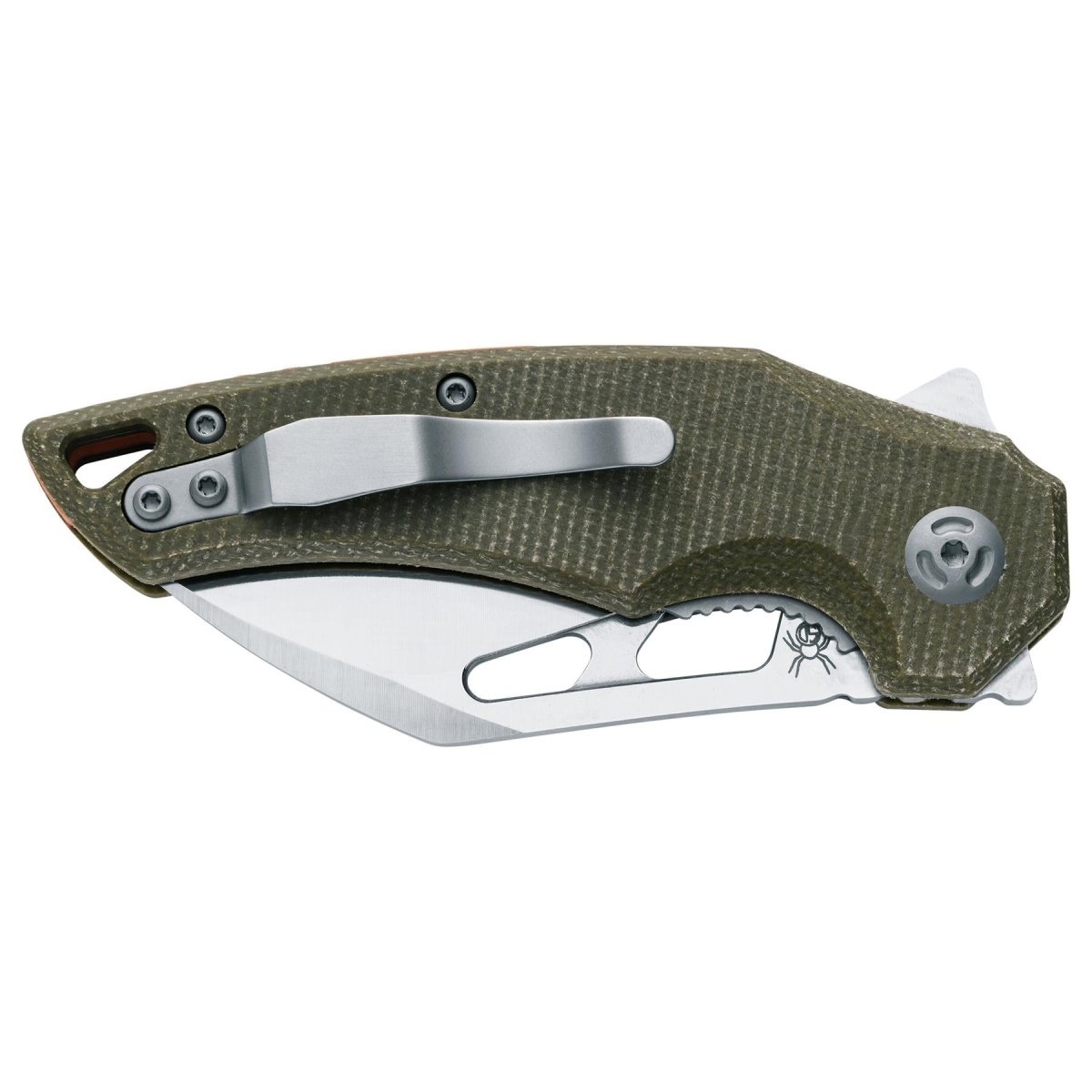 Fox Knives ARTAX Składany scyzoryk Drop Point Stal nierdzewna UNI 8Cr13MoV