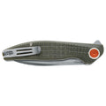 Fox Knives ARTIA BF-765 OD składany scyzoryk Drop Point ze stali nierdzewnej D2
