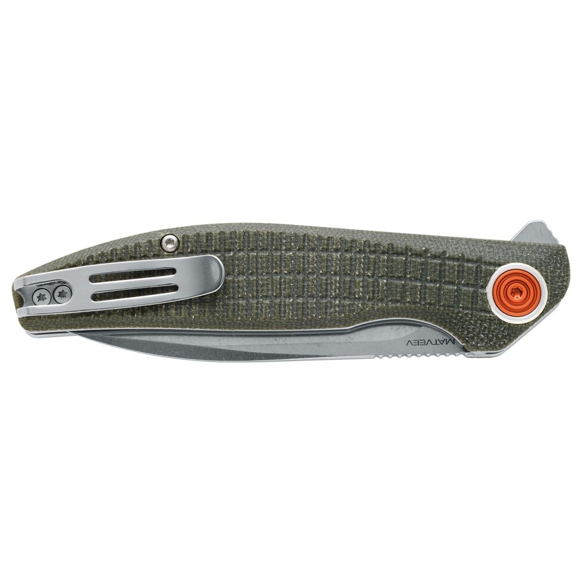 Fox Knives ARTIA BF-765 OD składany scyzoryk Drop Point ze stali nierdzewnej D2