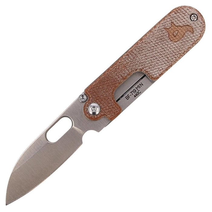 Nóż składany Fox Knives BEAN GEN2 z rękojeścią Micarta ze stali nierdzewnej 440C - GoMilitar