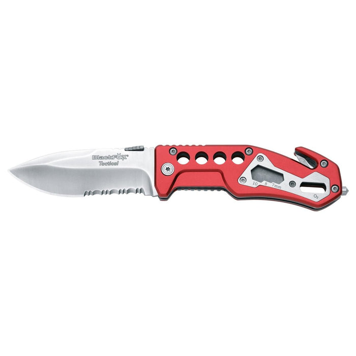 Fox Knives BF - 117 Składany scyzoryk Stal nierdzewna AISI 440A Pomarańczowa rękojeść - GoMilitar