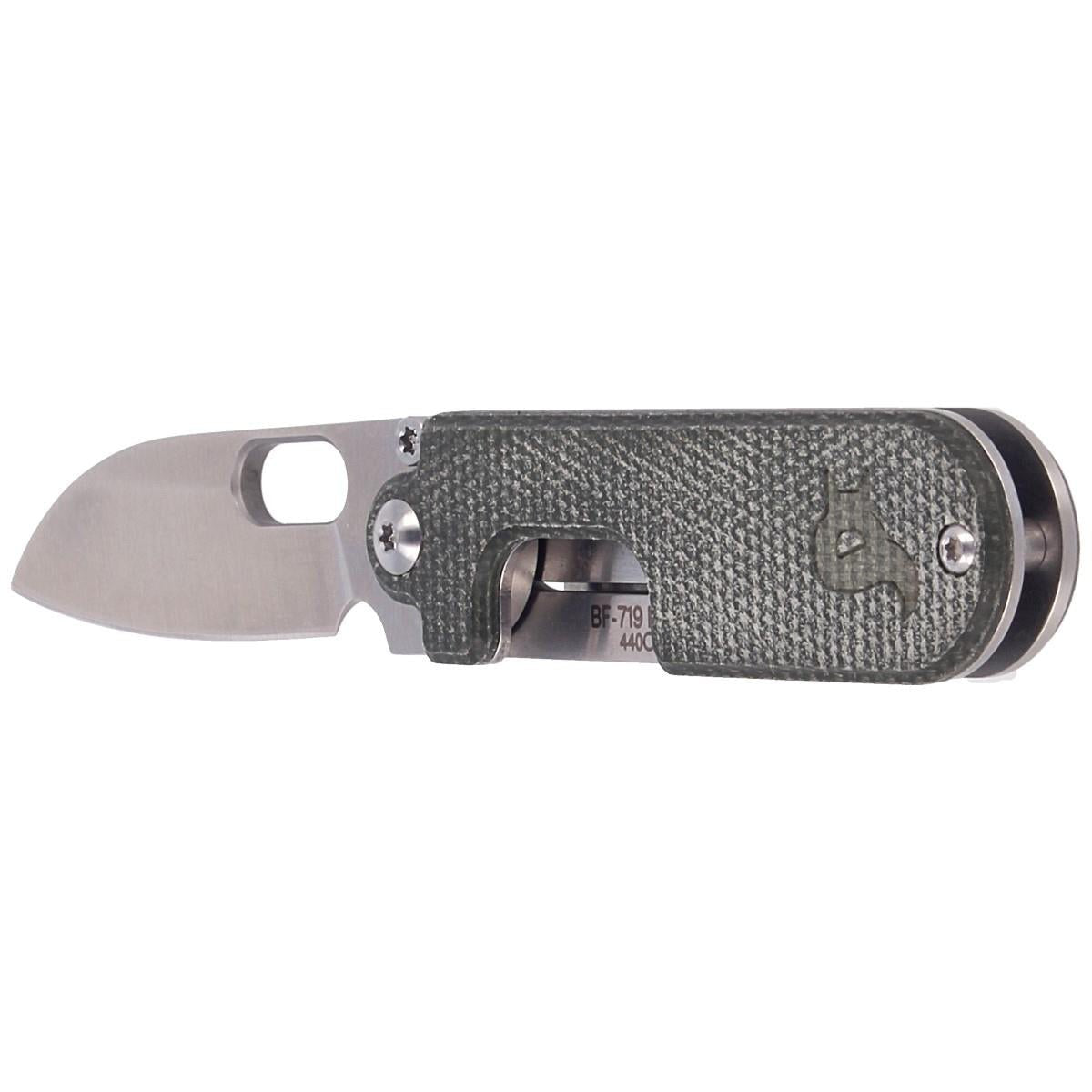 Składany scyzoryk Fox Knives Brand BEAN GEN2 ze stali nierdzewnej 440C powlekanej satynowo