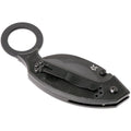 Fox Knives Marka Włochy Chiropteka Nóż składany Karambit ze stali nierdzewnej w kolorze czarnym