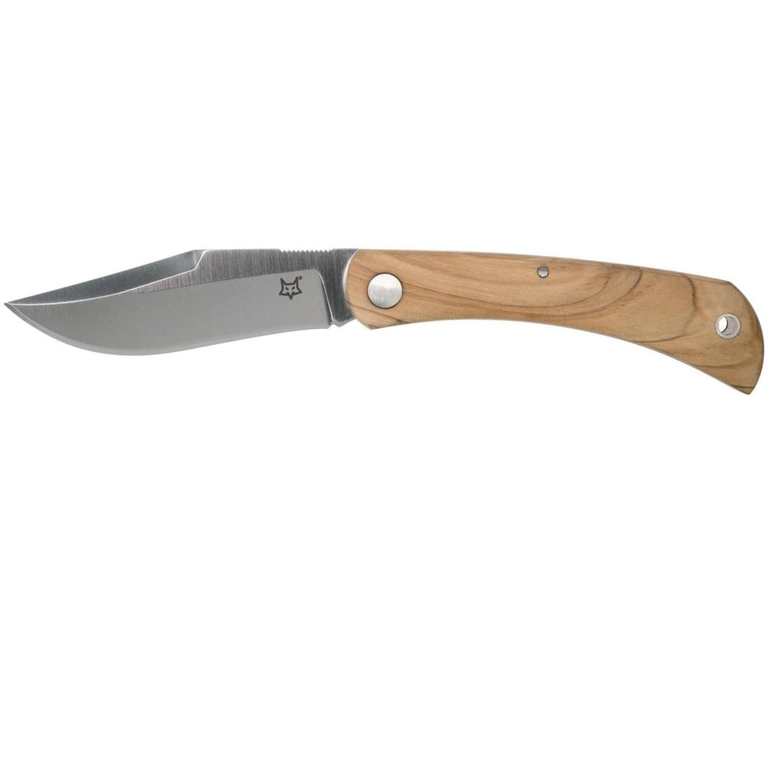 Nóż składany Fox Knives Brand Italy LIBAR ze stali nierdzewnej M390 Rękojeść z drewna oliwnego