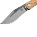 Nóż składany Fox Knives Brand Italy LIBAR ze stali nierdzewnej M390 Rękojeść z drewna oliwnego