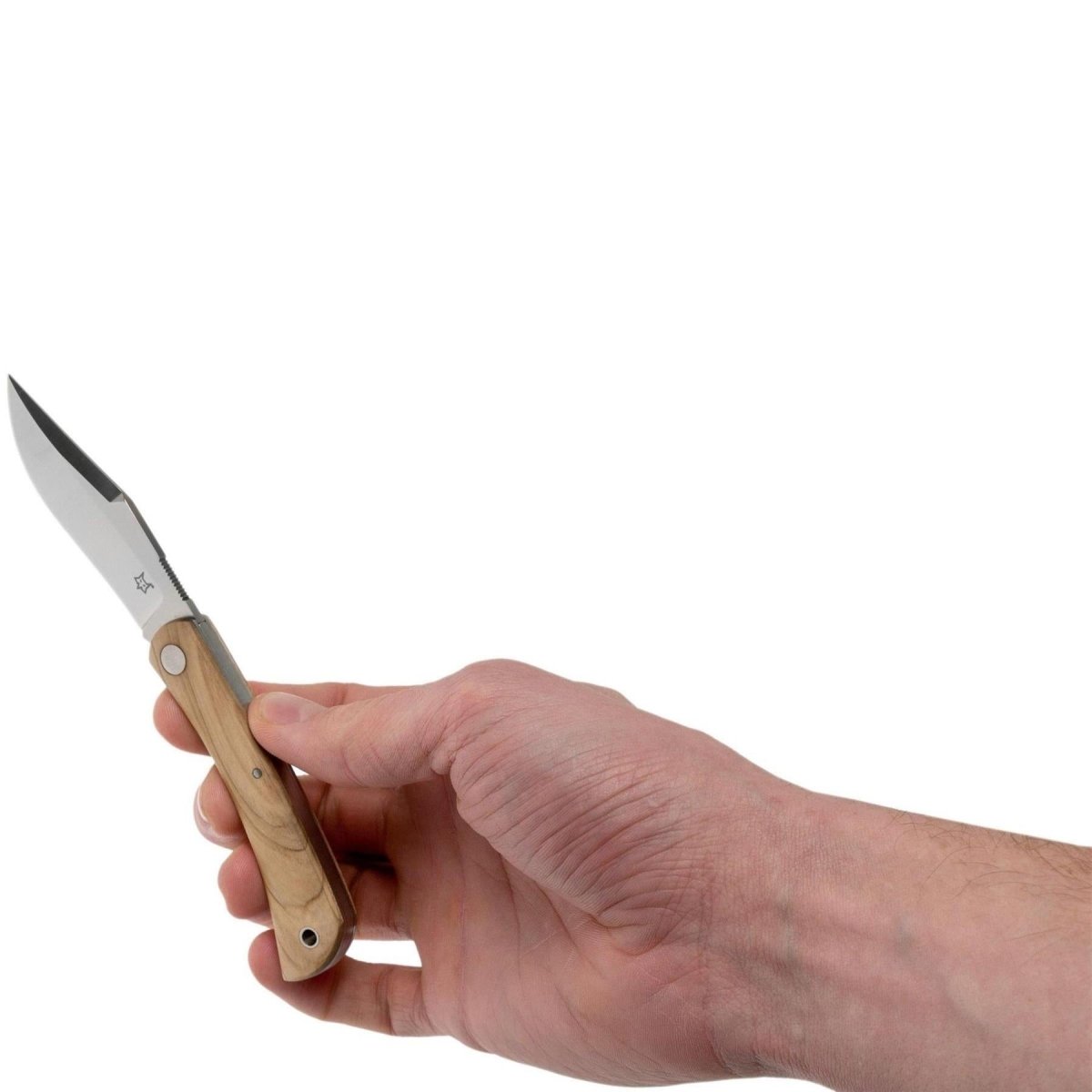 Nóż składany Fox Knives Brand Italy LIBAR ze stali nierdzewnej M390 Rękojeść z drewna oliwnego