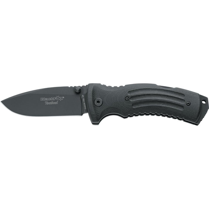Nóż składany Fox Knives marki KUMA ze stali nierdzewnej 440 G10 pokryty tytanem - GoMilitar