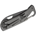 Nóż składany Fox Knives, rękojeść ze stali 440 z aluminium, pokryta czarnym tytanem