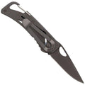 Nóż składany Fox Knives, rękojeść ze stali 440 z aluminium, pokryta czarnym tytanem