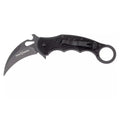 Fox Knives Karambit FX-479 składany mini nóż N690C stalowe czarne ostrze hydrolotniowe