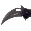 Fox Knives Karambit FX-479 składany mini nóż N690C stalowe czarne ostrze hydrolotniowe
