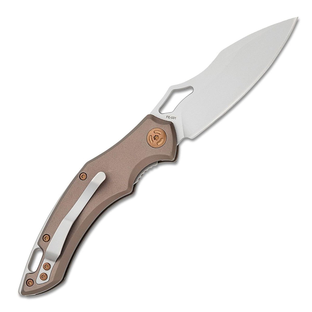 Fox Knives SPARROW Składany scyzoryk Drop Point Stal nierdzewna 9Cr13