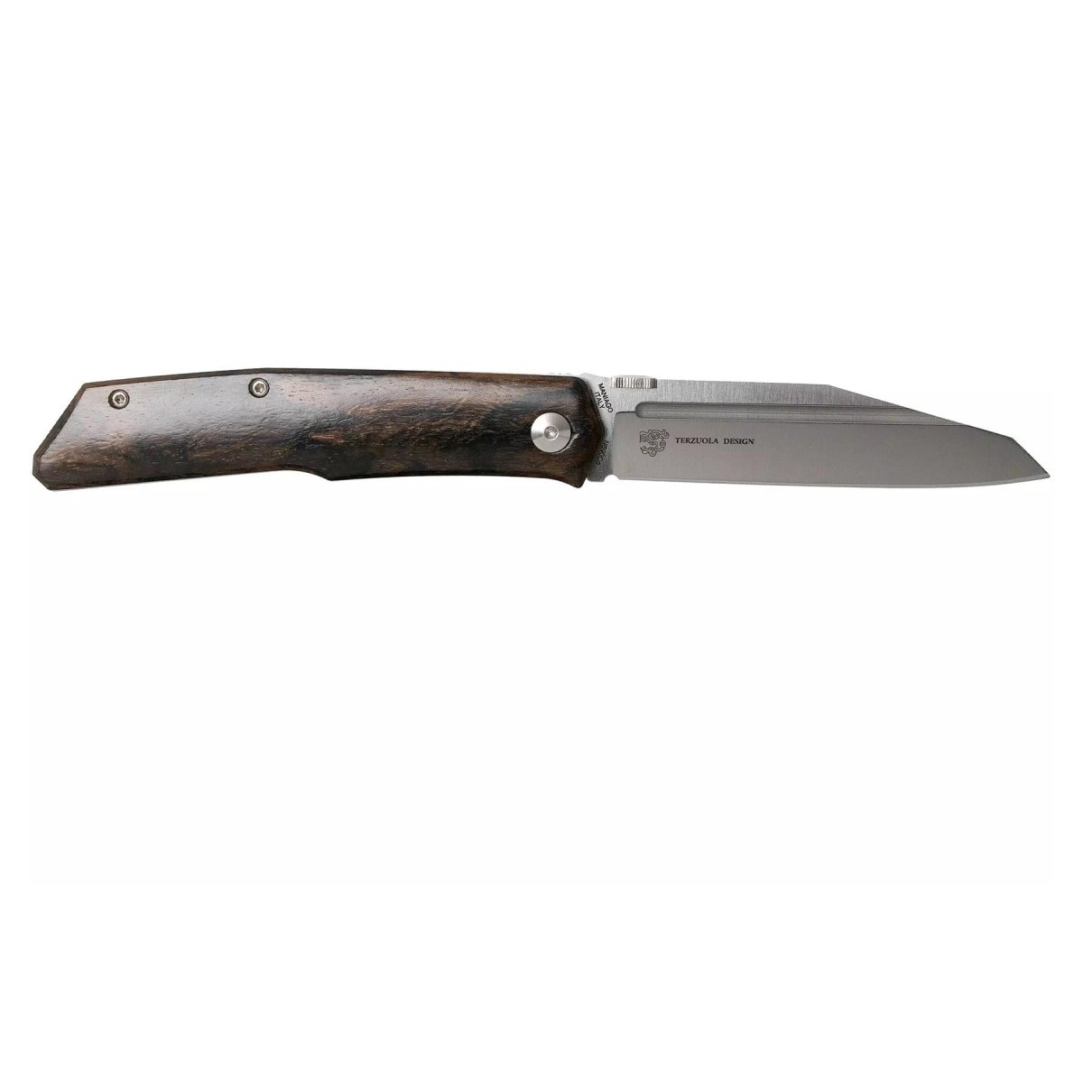 Męski scyzoryk Fox Knives Terzuola Design z rękojeścią z satynowanej cyrkonii