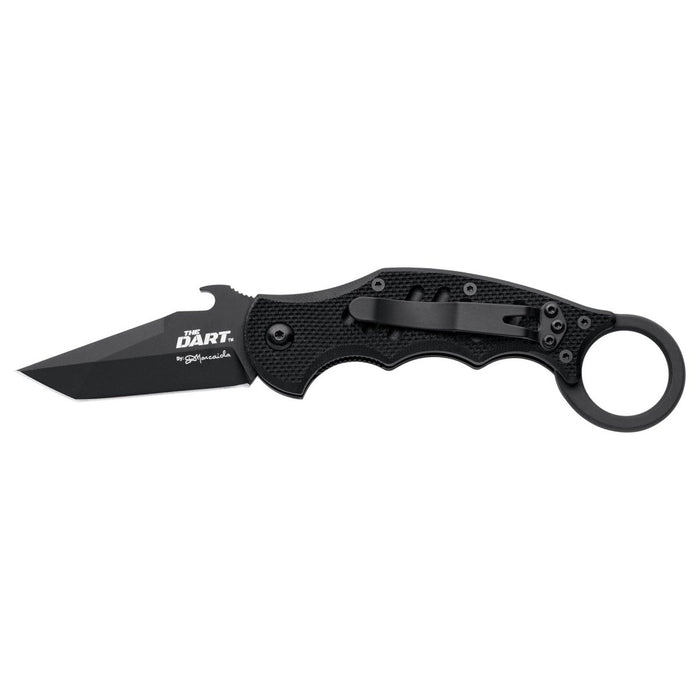 Nóż kieszonkowy Fox Knives THE DART Tanto Stal nierdzewna N690Co Czarny idroglider - GoMilitar