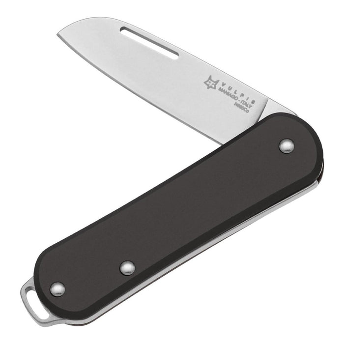 Fox Knives VULPIS FX - VP108 BK Składany scyzoryk ze stali nierdzewnej N690Co czarny - GoMilitar