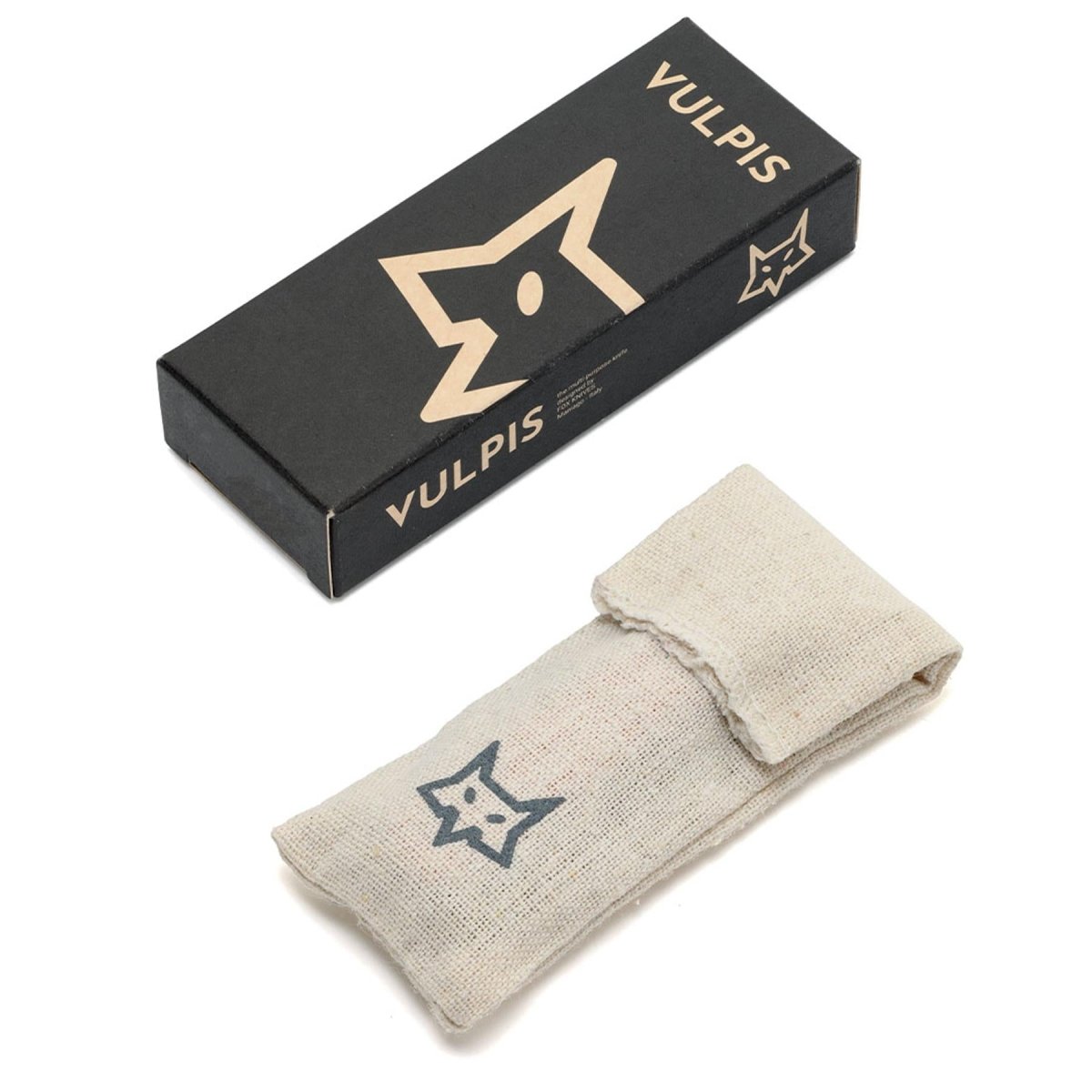 Nóż Fox Knives VULPIS FX-VP108 CF Scyzoryk M390 Stalowa rękojeść z włókna węglowego