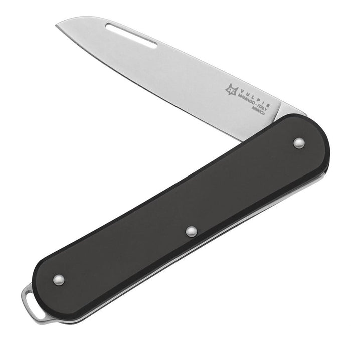 Fox Knives VULPIS FX - VP130 BK Składany scyzoryk ze stali nierdzewnej N690Co czarny - GoMilitar