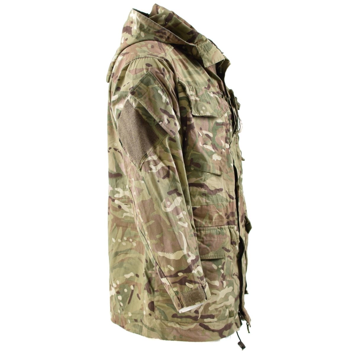 Oryginalna brytyjska armia wojskowa mtp kurtka Parka Smock Windproof z kapturem