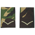 Oryginalne pętle armii brytyjskiej tkaniny Lance Corporal DMP Camo