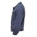 Oryginalny czeski armia niebieska Blouson Silver Buttons Casual Military Bluzja Bluzka Nowa