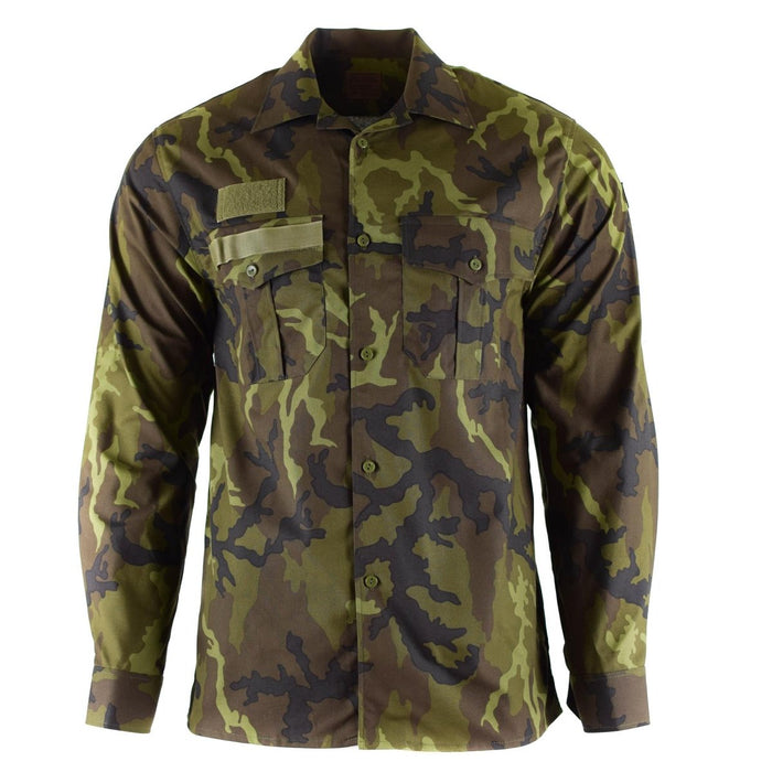 Oryginalna koszulka wojskowa czeska Woodland camo vz 95 z nadwyżki wojskowej, mundur polowy NOWOŚĆ - GoMilitar