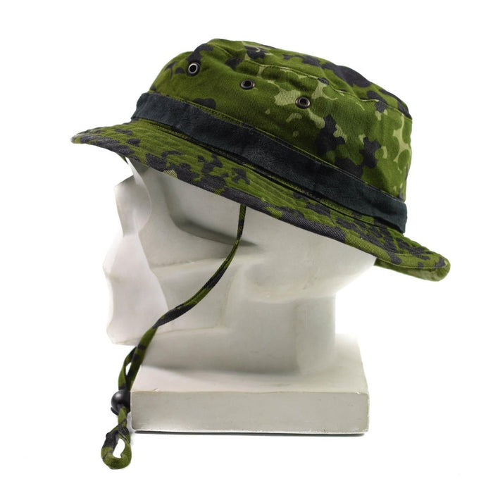 Oryginalna czapka Boonie armii duńskiej Wojskowa czapka letnia M84 Flecktarn Camo w dżungli - GoMilitar